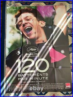 120 BPM (120 BATTEMENTS PAR MINUTE) 2017 Original French Movie Poster 4x6 ft