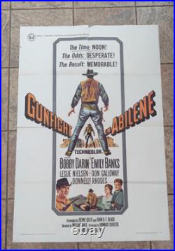 13 Vintage ORIGINAL 1960s-70s One Sheet Movie Posters Sc-Fi Westerns B-Movie