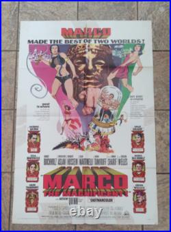 13 Vintage ORIGINAL 1960s-70s One Sheet Movie Posters Sc-Fi Westerns B-Movie