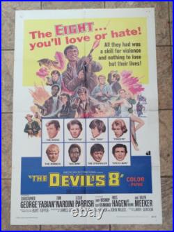 13 Vintage ORIGINAL 1960s-70s One Sheet Movie Posters Sc-Fi Westerns B-Movie