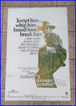 13 Vintage ORIGINAL 1960s-70s One Sheet Movie Posters Sc-Fi Westerns B-Movie