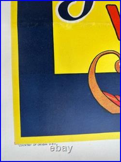1923 PARAMOUNT WEEK vintage original 27x41 Studio Promotion Poster on linen