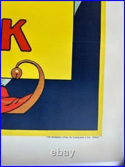 1923 PARAMOUNT WEEK vintage original 27x41 Studio Promotion Poster on linen