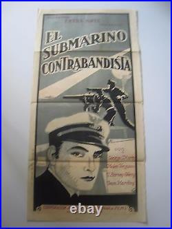 1926 Vintage Poster.' CASEY OF THE COASTGUARD!''. George O'Hara. Lost film