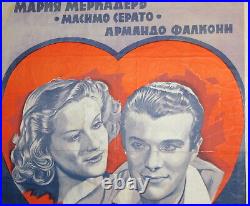 1941 Due cuori sotto sequestro VINTAGE MOVIE POSTER