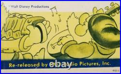 1951 Disney SNOW WHITE Window Movie Theater 14x21 POSTER 50s ART vtg Frame