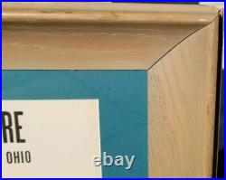 1951 Disney SNOW WHITE Window Movie Theater 14x21 POSTER 50s ART vtg Frame
