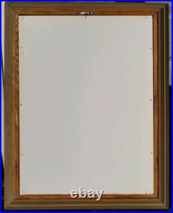 1951 Disney SNOW WHITE Window Movie Theater 14x21 POSTER 50s ART vtg Frame