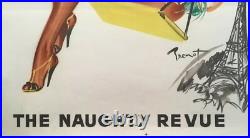 1956 Original Vintage Poster Paris Galant
