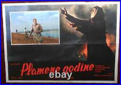 1960 Original Movie Poster Story of the Flaming Years Russia USSR