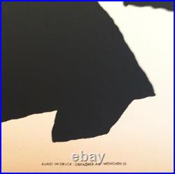 1962 Original Charlie Chaplin Movie Poster, Gold Rush