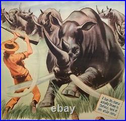 1964 Original Vintage Movie Poster RHINO