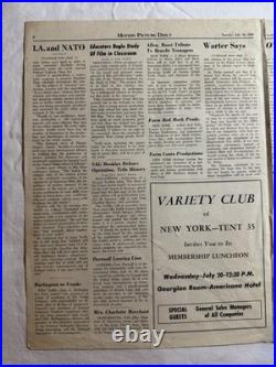 1966 Batman Movie Poster Newspaper Insert Adam West Robin Vintage DC