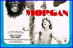 1966 French Movie Poster, Morgan A Suitable Case for Treatment, Vintage Film