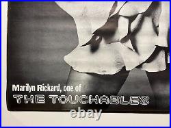 1968 The Touchables movie Marilyn Rickard Poster Black & White swingin' 60s Sexy