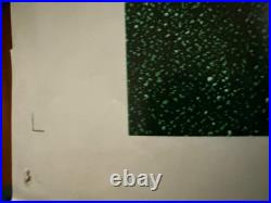 1970 ORIGINAL DRACULA Poster + Vintage Military Snap Frame Army Stamped Hamm