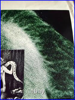 1970 ORIGINAL DRACULA Poster + Vintage Military Snap Frame Army Stamped Hamm