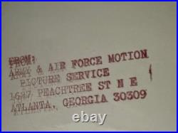 1970 ORIGINAL DRACULA Poster + Vintage Military Snap Frame Army Stamped Hamm