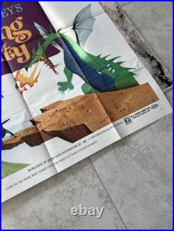1970 Original Rare Vintage Disney 3 Sheet Movie Poster Sleeping Beauty Near Mint