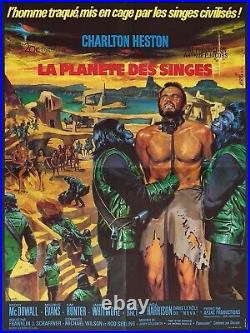 1970s Vintage Original French Movie Poster