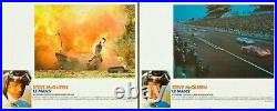 1971 Le Mans with Steve McQueen Vintage Movie Poster & Lobby Card Set (9x)
