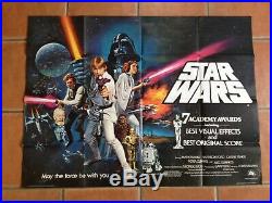 1977 STAR WARS, good condition, vintage cinema poster