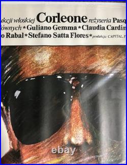 1978 Corleone Polish Poster Mob Crime Film Vintage Movie Art Italian Mafia