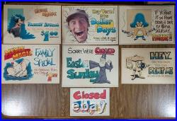 1980s Video Store Sign Lot Display Rental VHS Beta Poster 80s Advertising Ad VTG