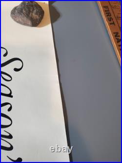 1981 IBM RARE Charlie CHAPLIN POSTER Seasons Greetings COMPUTER Christmas Vtg