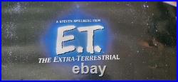 1982 Original E. T. The Extra-Terrestrial Promo-Only Movie Poster RARE Vintage