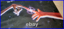 1982 Original E. T. The Extra-Terrestrial Promo-Only Movie Poster RARE Vintage
