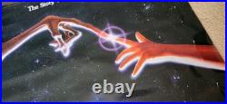 1982 Original E. T. The Extra-Terrestrial Promo-Only Movie Poster RARE Vintage