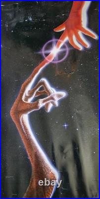 1982 Original E. T. The Extra-Terrestrial Promo-Only Movie Poster RARE Vintage