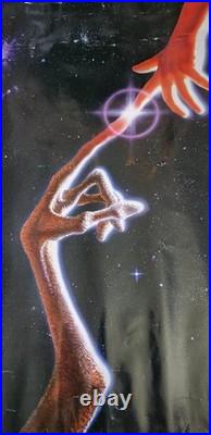 1982 Original E. T. The Extra-Terrestrial Promo-Only Movie Poster RARE Vintage