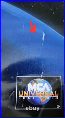 1982 Original E. T. The Extra-Terrestrial Promo-Only Movie Poster RARE Vintage