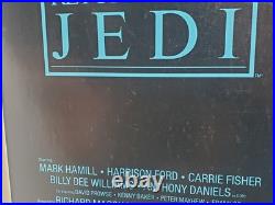 1983 Vintage Star Wars Half Sheet Poster Return of Jedi 22x28 830013