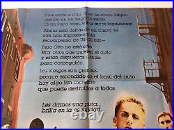 1984 Repo-Man Movie Poster Original Argentina Version Rare Vtg in Spanish 29x43
