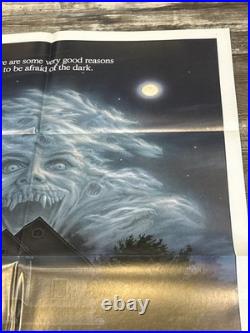 1985 Fright Night Movie Poster Original Vintage One Sheet 27 x 41 Folded