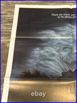 1985 Fright Night Movie Poster Original Vintage One Sheet 27 x 41 Folded