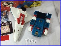 1986 Vintage G1 Transformers Sky Lynx Boxed Complete Booklet Movie Poster RARE