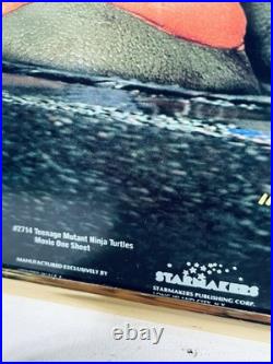 1990 RARE VINTAGE TEENAGE MUTANT NINJA TURTLES ORIGINAL MOVIE POSTER 20 x 16