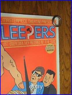1990s MOBIL MASTERPIECE THEATRE SLEEPERS GLASNOST TV MOVIE FILM PBS POSTER VTG