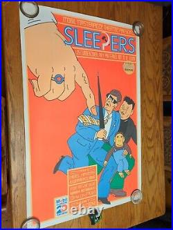 1990s MOBIL MASTERPIECE THEATRE SLEEPERS GLASNOST TV MOVIE FILM PBS POSTER VTG