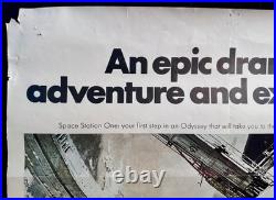 2001 A SPACE ODYSSEY (1980) RARE VINTAGE One Sheet Movie Poster KUBRICK