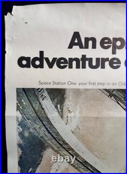 2001 A SPACE ODYSSEY (1980) RARE VINTAGE One Sheet Movie Poster KUBRICK