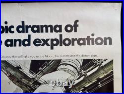 2001 A SPACE ODYSSEY (1980) RARE VINTAGE One Sheet Movie Poster KUBRICK 2001 A SPACE ODYSSEY (1980) RARE VINTAGE One Sheet Movie Poster KUBRICK