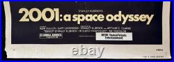 2001 A SPACE ODYSSEY (1980) RARE VINTAGE One Sheet Movie Poster KUBRICK