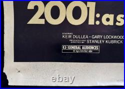 2001 A SPACE ODYSSEY (1980) RARE VINTAGE One Sheet Movie Poster KUBRICK