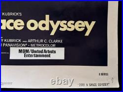2001 A SPACE ODYSSEY (1980) RARE VINTAGE One Sheet Movie Poster KUBRICK