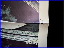 2001 A SPACE ODYSSEY (1980) RARE VINTAGE One Sheet Movie Poster KUBRICK